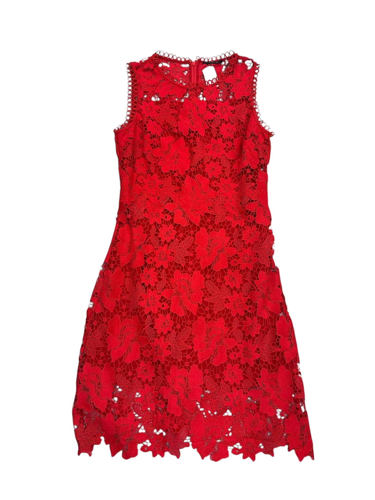 tahari dresses Size 6 RED FLORAL DRESS NEW WITH TAGS – New to You, Inc La Citta hero 43L from shoulder to Night Earl 夜伯爵 - Size:CHILD 12